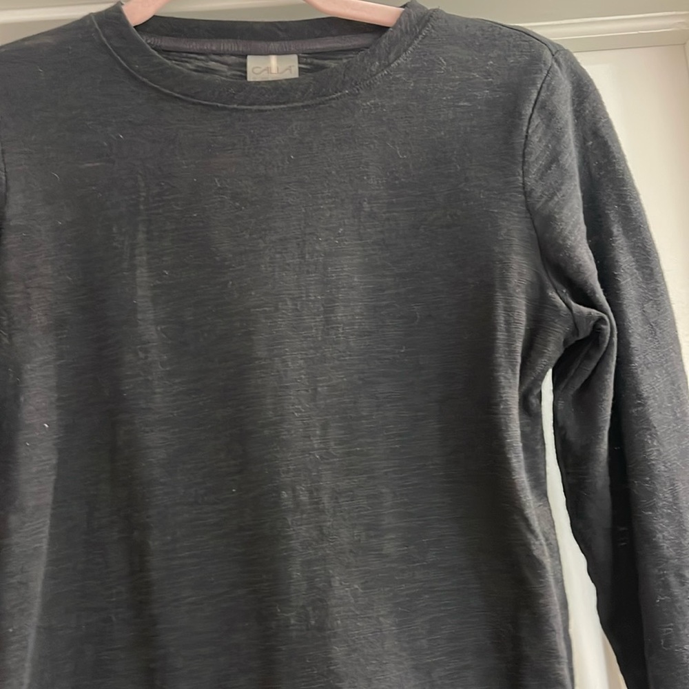 EUC Black Long Sleeve Top